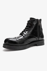 Forever & Always Womens Nelvy Leather Boots