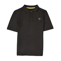 MeMoi Boys Silky Soft Dri-Effect Moisture Wicking Short Sleeve Polo Shirt