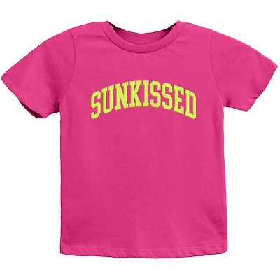 The Juniper Shop - Sunkissed Varsity Arched Puff Print Youth Short Sleeve Graphic T-Shirt