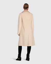 Belle & Bloom Womens Lexington Two-Tone Wool Blend Coat