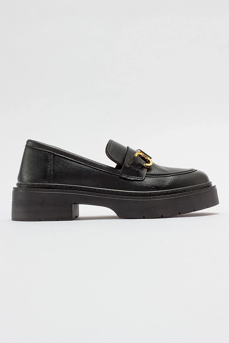 Prologue Shoes Womens Simone Bit Platform Loafer