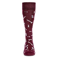 MeMoi Men's Checkmate Chess Rayon From Bamboo Crew Socks
