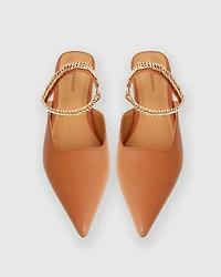 Belle & Bloom Womens On The Go Leather Flat