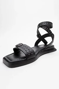 Forever & Always Womens Carril Leather Sandals