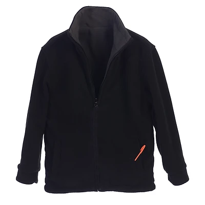 Gioberti Boy's Zip Up Reversible Polar Fleece Heavy Jacket