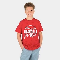 The Juniper Shop - Baseball Junkie Youth Short Sleeve Star Tee
