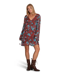 Belle & Bloom Womens Star Eyes Mini Dress
