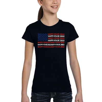 LA Pop Art Girls Word T-Shirt