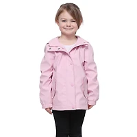 Rokka&Rolla Little & Big Kid Girls Waterproof Rain Jacket