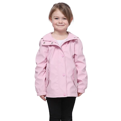 Rokka&Rolla Little & Big Kid Girls Waterproof Rain Jacket