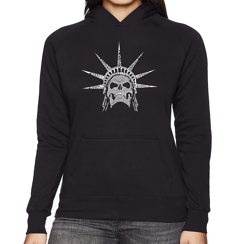 LA Pop Art Freedom Skull