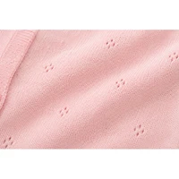 Laurenza's Toddler Girls Spring Scalloped Pointelle Knit Cardigan