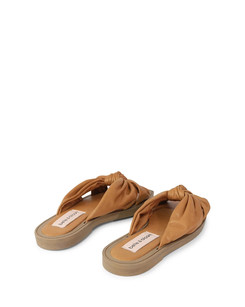 Belle & Bloom Womens You I Knot Detail Slides