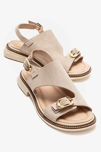 Forever & Always Womens Cruel Leather Sandals