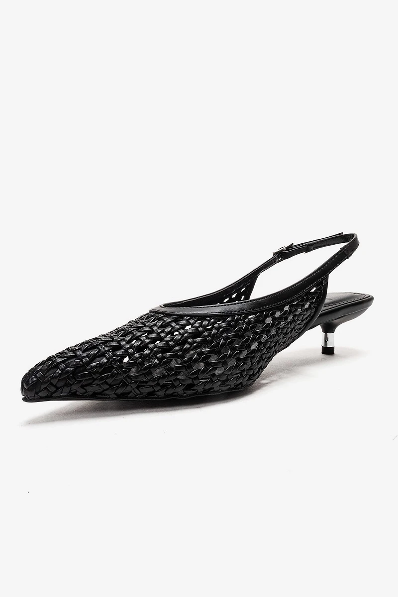 Prologue Shoes Womens Orelis Kitten Heel Pump