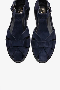 Forever & Always Womens Dexara Leather Sandals