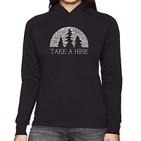 LA Pop Art Nature Lover - Women's Word Hooded Sweatshirt