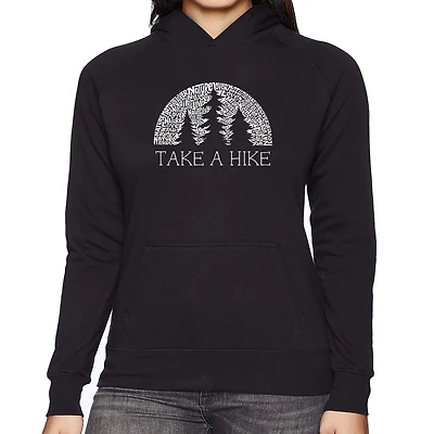 LA Pop Art Nature Lover - Women's Word Hooded Sweatshirt