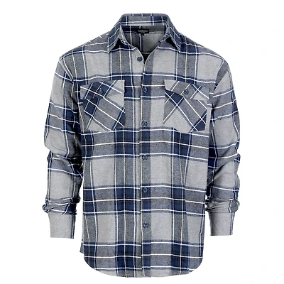 Gioberti Men's 100% Cotton Brushed Flannel Shirt