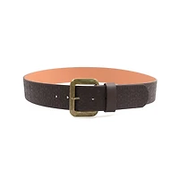 AGP PARIS Brown Wide Women's Belt