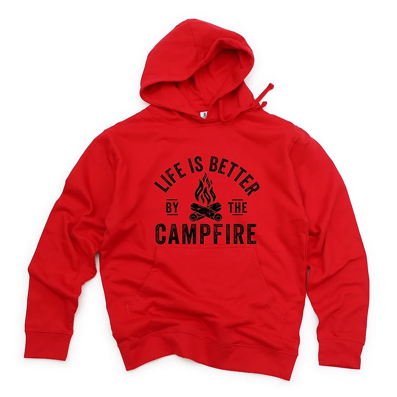 Simply Sage Market - Life Is Better By The Campfire Women's Graphic Hoodie