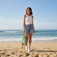 Wear Sierra Womens Cotton String Tote Bags