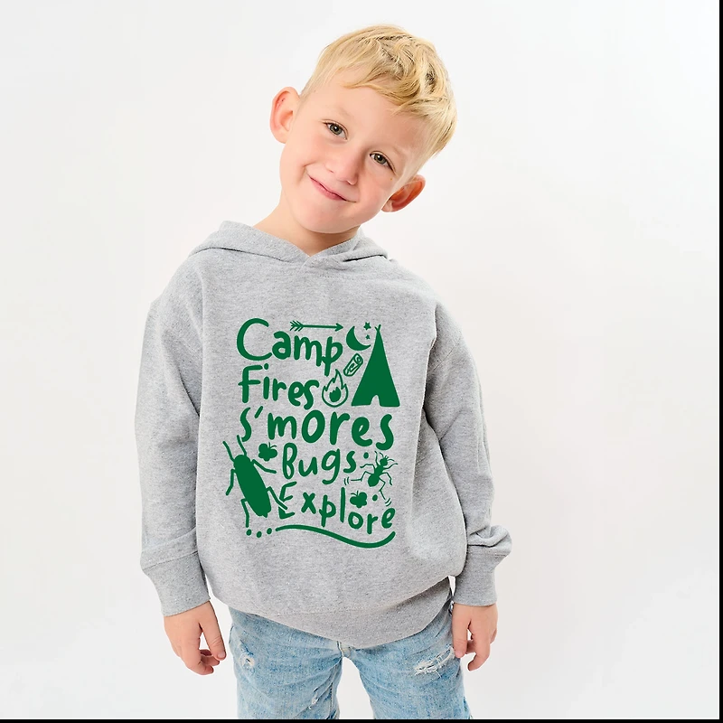 The Juniper Shop - Camp Fire S'mores Toddler Hoodie