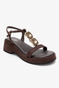 Prologue Shoes Womens Matt Platform Sandal