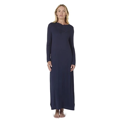 MeMoi Women's Lace Trimmed Night Gown