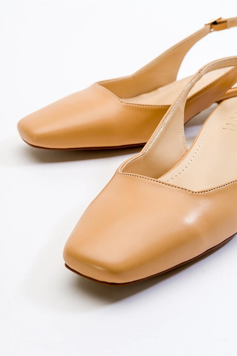 Prologue Shoes Womens State Round Toe Slingback Pump
