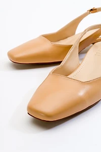 Prologue Shoes Womens State Round Toe Slingback Pump