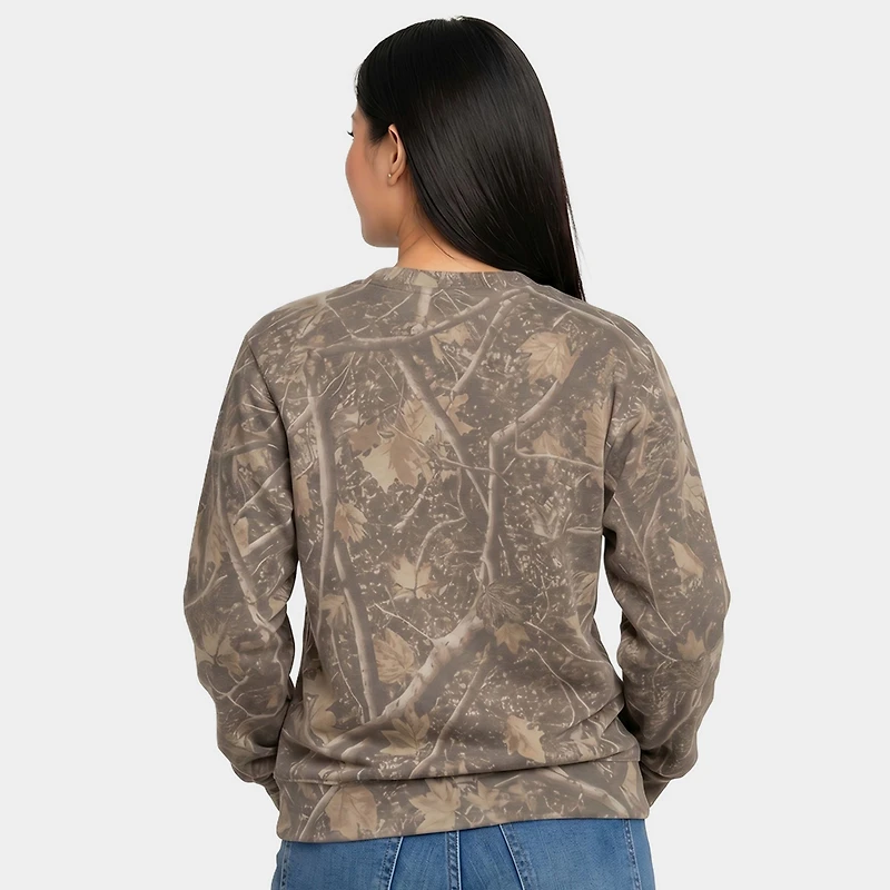 Simply Sage Market - Women's Camo Sweatshirt Book Worm