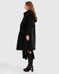 Belle & Bloom Womens Walk Me Home Convertible Coat