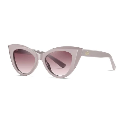 AGP PARIS Women's Cat Eye Acetate Polarized Lens UV400 Sunglasses