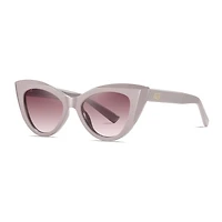 AGP PARIS Women's Cat Eye Acetate Polarized Lens UV400 Sunglasses