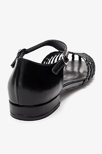 Prologue Shoes Womens Onos Woven T Strap Sandal