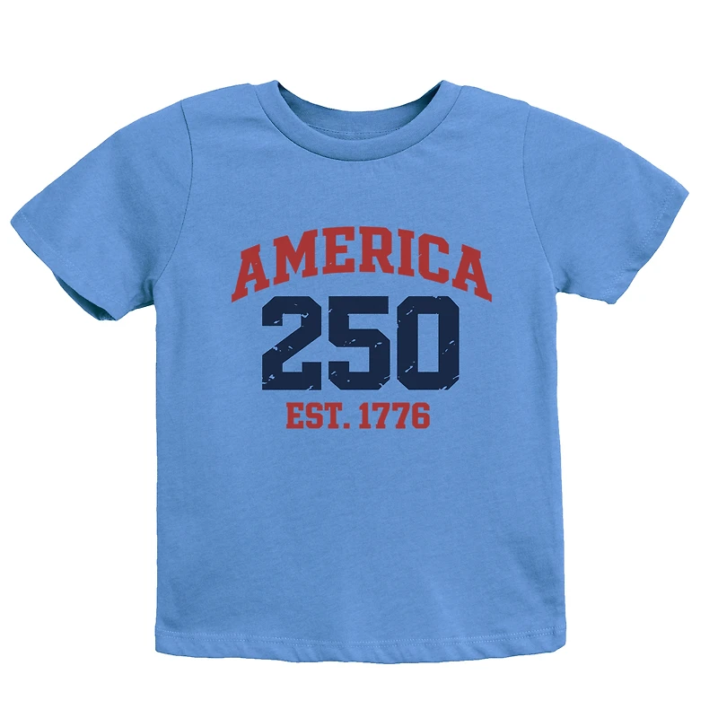 The Juniper Shop - America 250 Arched Bold Youth Short Sleeve Graphic T-Shirt