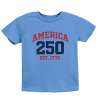 The Juniper Shop - America 250 Arched Bold Youth Short Sleeve Graphic T-Shirt