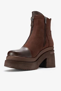 Prologue Shoes Womens Ardenne Platform Zip Boot