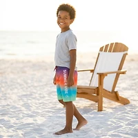 Rokka&Rolla Little & Big Kid Boys Quick-Dry  Swim Trunks