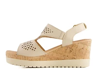 Andrea Womens Wedge Casual Comfort Sandals