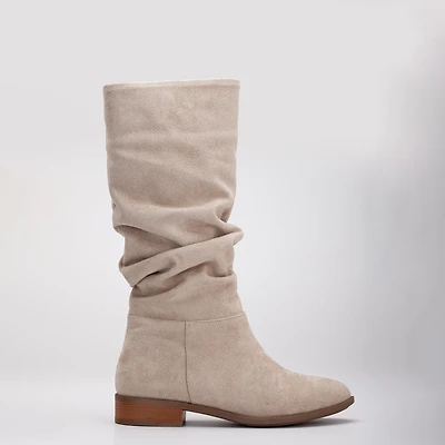 Forever & Always Womens Maribel Knee High Slouch Boots