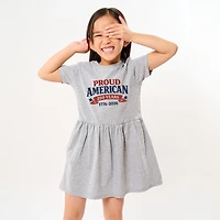 The Juniper Shop - Proud American 250 Years Toddler Graphic Dress