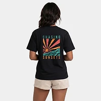 Simply Sage Market - Chasing Sunsets Waves Women's Relaxed Boxy Tee