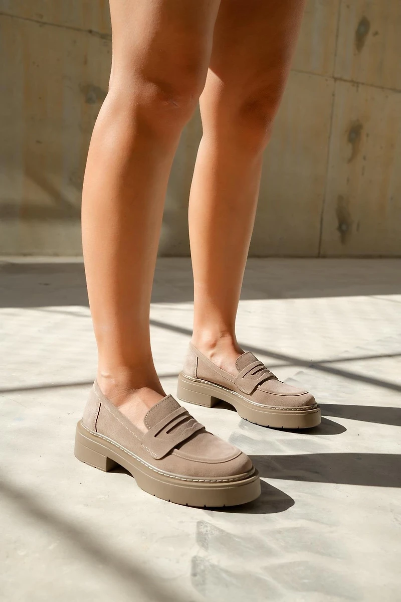 Prologue Shoes Womens Josie Platform Loafer