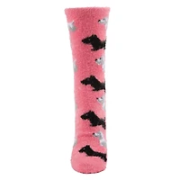 MeMoi Women's Scotties Cozy Crew Socks