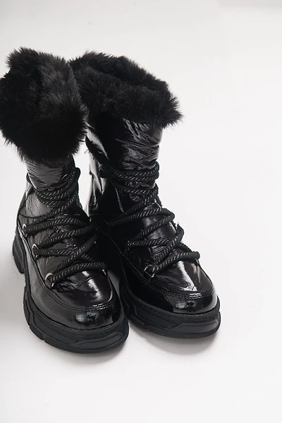 Prologue Shoes Womens Rosie Fur Lined Boot