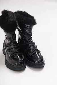 Prologue Shoes Womens Rosie Fur Lined Boot