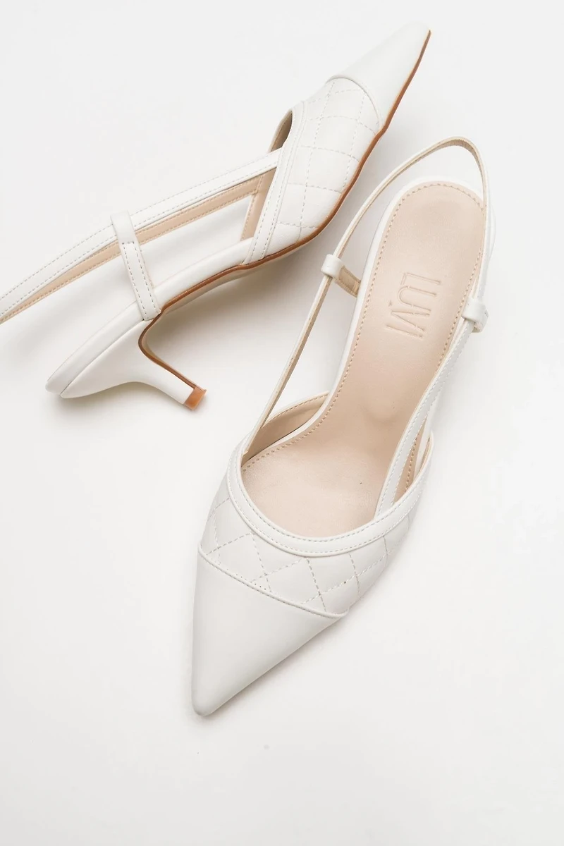 Prologue Shoes Womens Goodge Slingback Pointed Toe Pump