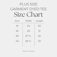 Simply Sage Market - Home Run Kinda Day Women's Plus Sized Garment Dyed Graphic T-Shirt